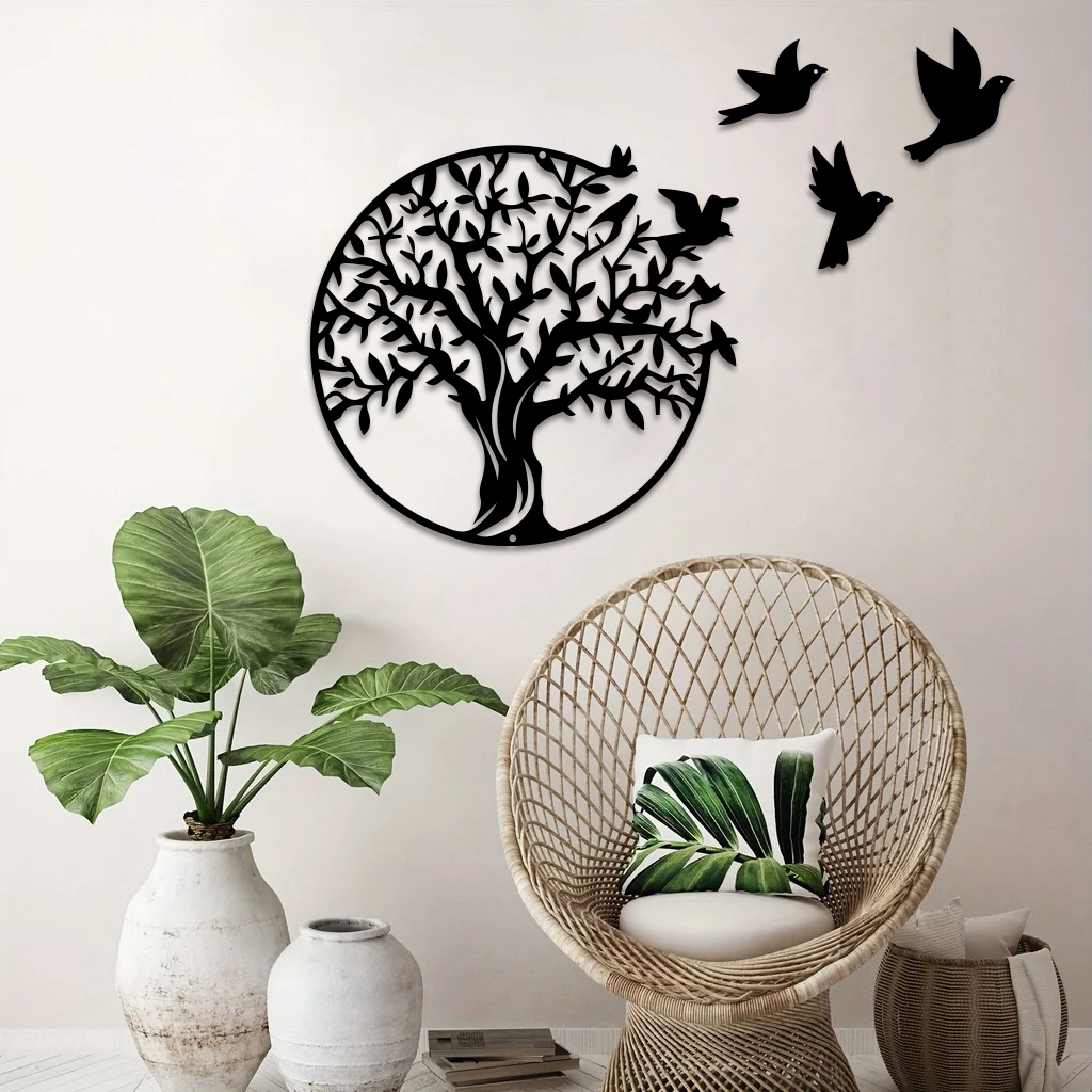 Art Craft Logo - Metal Crafts Wall Decoration Art Tree