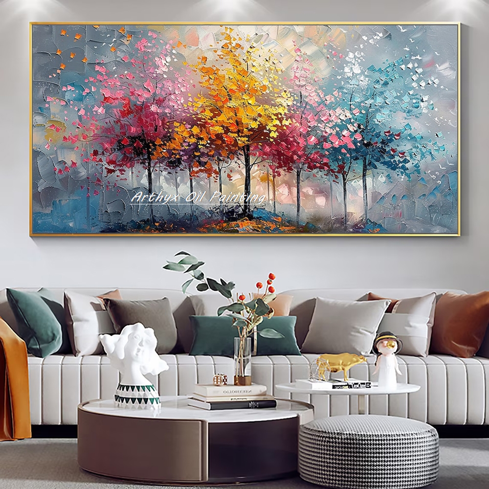 Painting Knife Palette - Arthyx,Large Handpainted Palette Knife Tree Oil