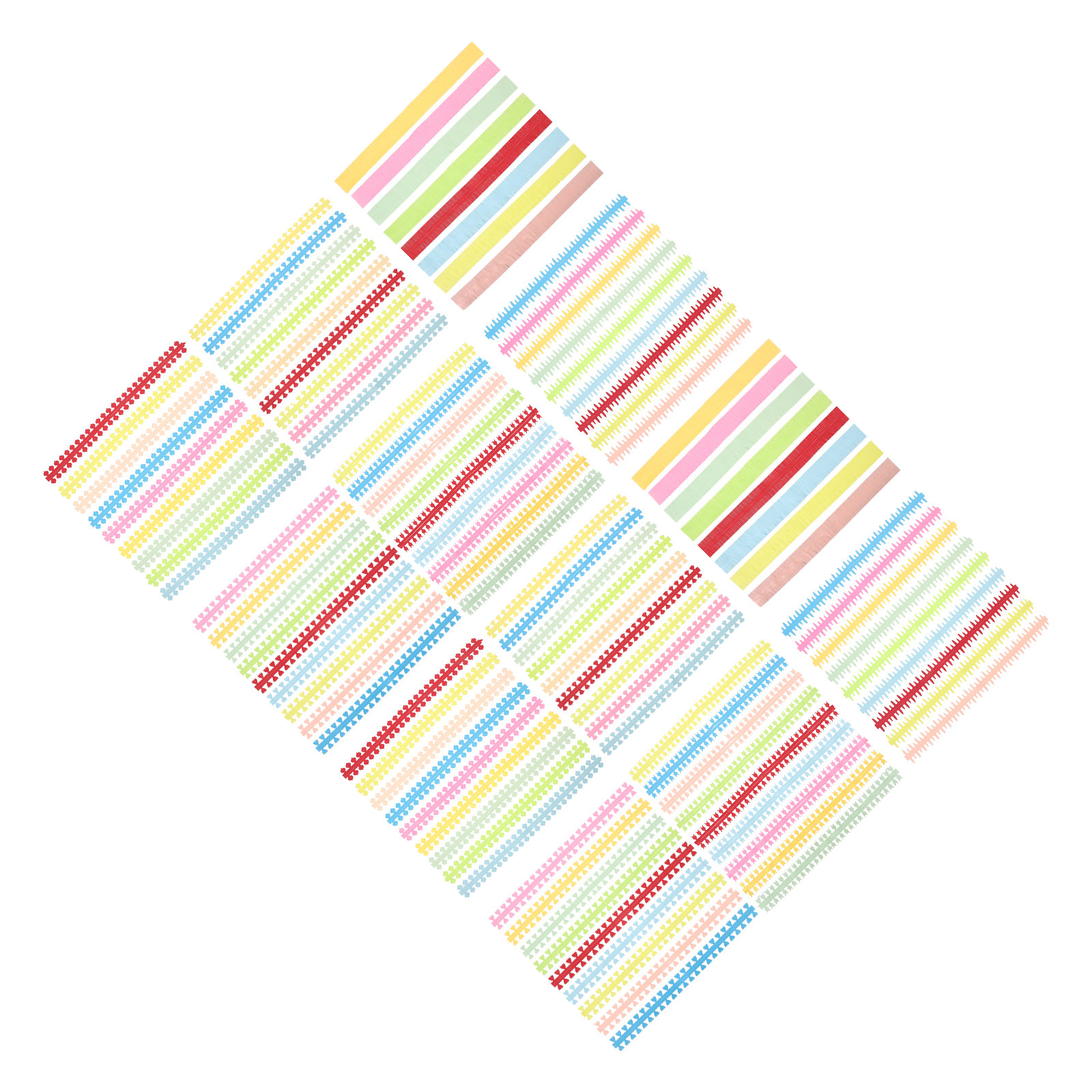 Quilling Paper Strips - 108Pcs Paper Quilling Strips Colorful Petal