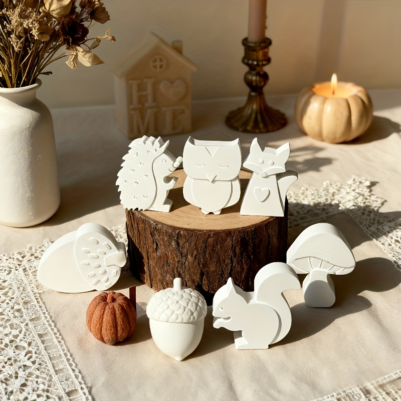 Resin Casting Mold - 1-Cavity / 6-Cavity Miniature Animal Silicone
