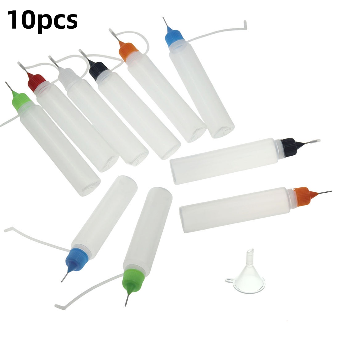 Quilling Paper Strips - 30ml PE Plastic Squeezable Tip Applicator