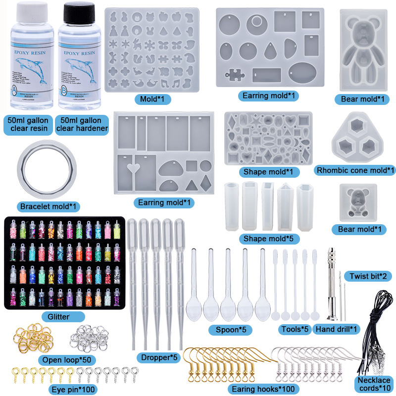 Art Craft Kite - Epoxy Resin Silicone Molds Starter Kit