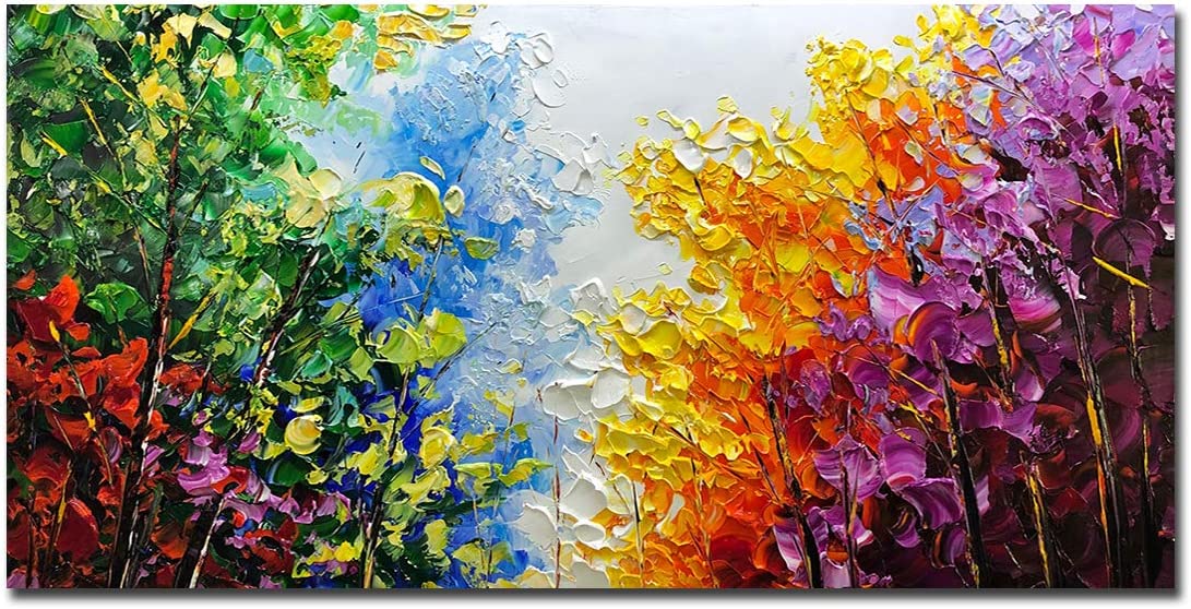 Painting Knife Palette - Modern Abstract Oil Painting on Canvas