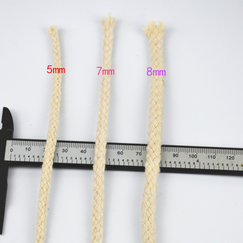 10meter 7mm Colored Twisted Co - Macrame Cord Cotton ulasan dan harga