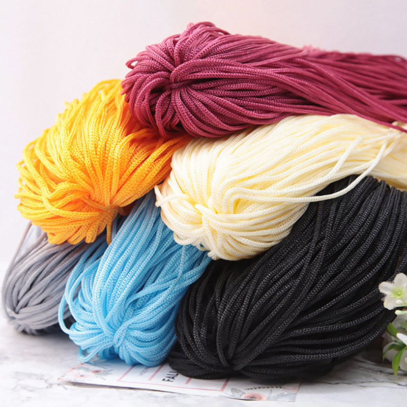 200M 3mm Crocheting Nylon Cord - Macrame Cord Cotton ulasan dan harga
