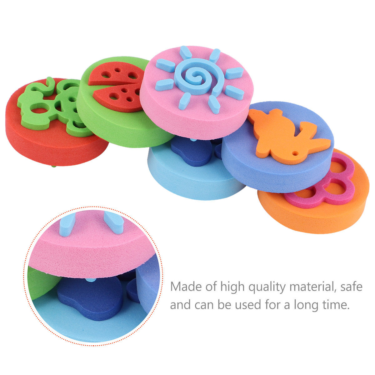 12Pcs Creative Painting Stampe - Art Craft For Preschoolers ulasan dan harga