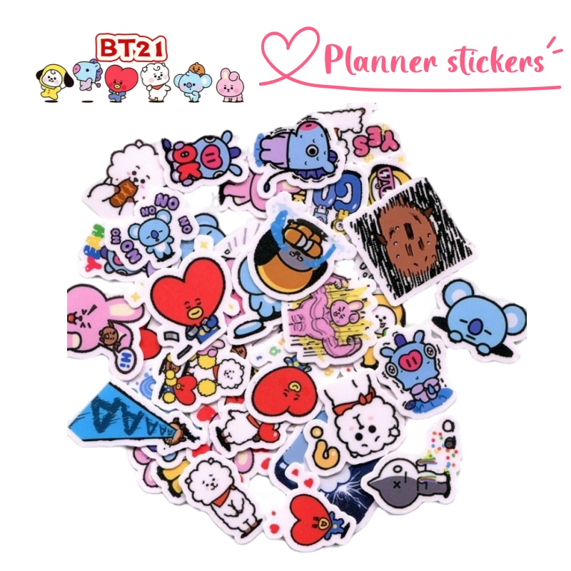 BT21 koya RJ Shooky Mang Tata  - Origami Paper Set ulasan dan harga