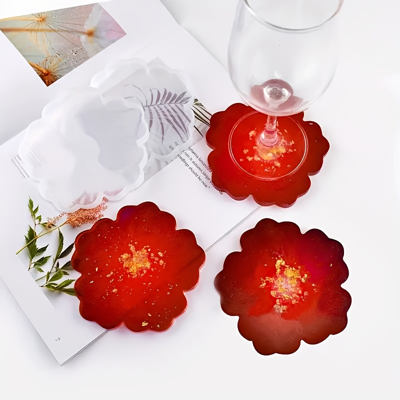 5pcs Mirror Large Flower Small - Resin Casting Mold ulasan dan harga