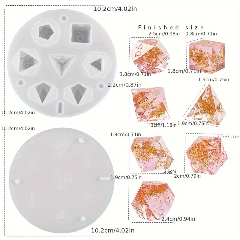 1setsilicone resin die molds ， - Resin Casting Mold ulasan dan harga
