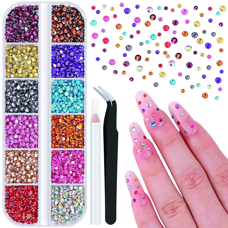 24 Color 2-Pack Glitter Nail A - Art Craft Notebook ulasan dan harga