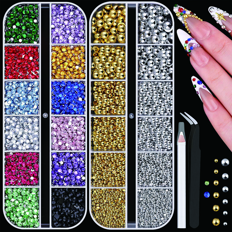 24 Color 2-Pack Glitter Nail A - Art Craft Notebook ulasan dan harga