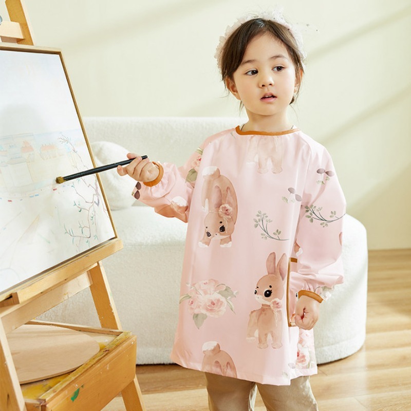 Children Waterproof Art Cover  - Art Craft For Preschoolers ulasan dan harga