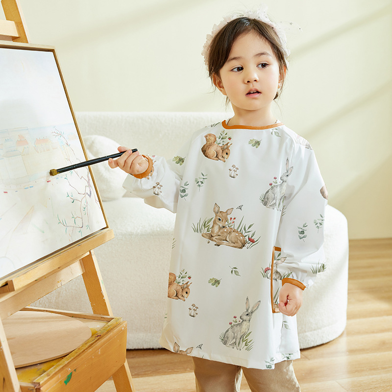 Children Waterproof Art Cover  - Art Craft For Preschoolers ulasan dan harga