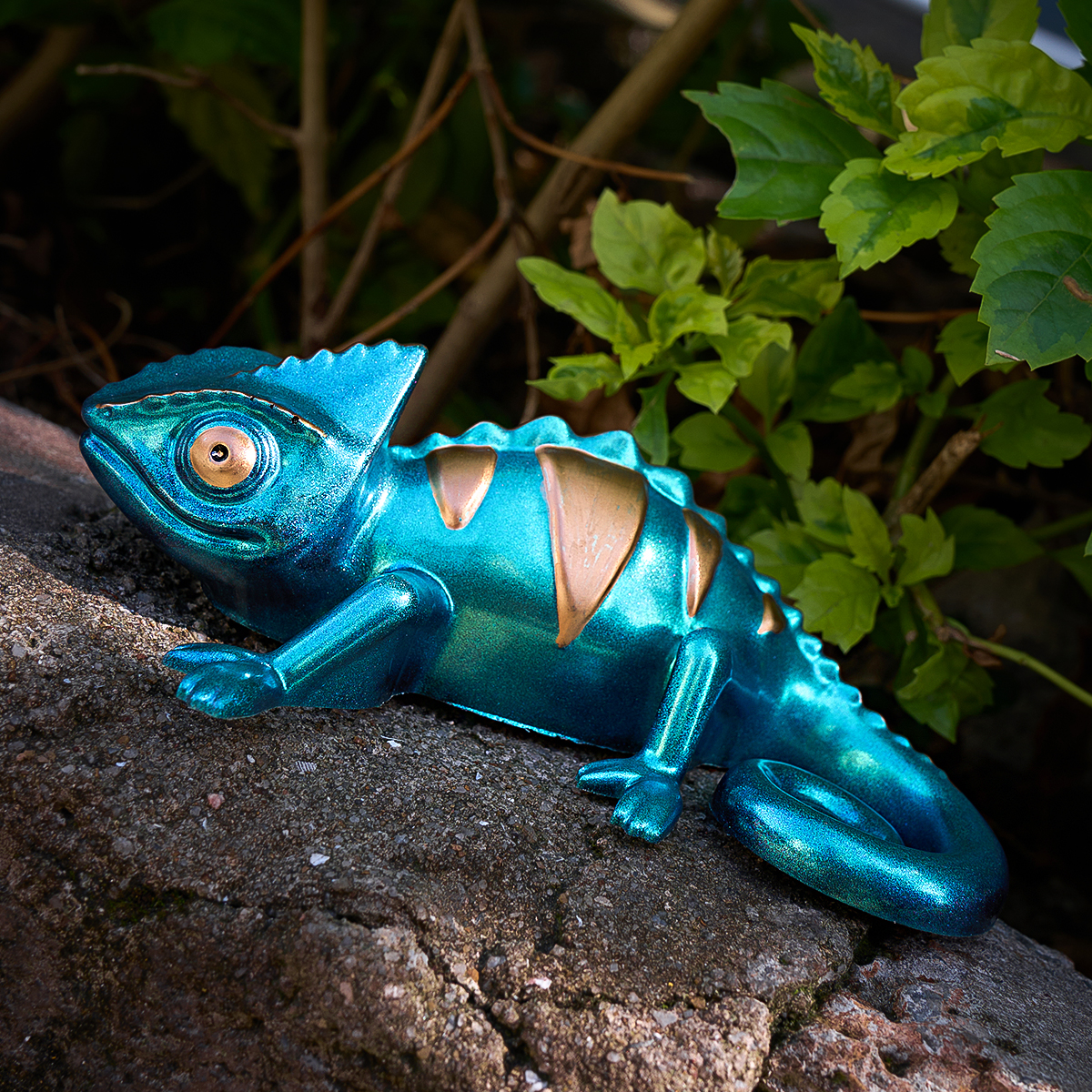 17cm 3D Chameleon Lizard Silic - Resin Casting Mold ulasan dan harga