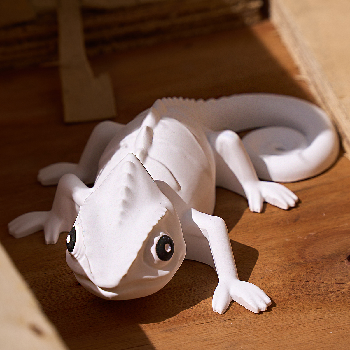 17cm 3D Chameleon Lizard Silic - Resin Casting Mold ulasan dan harga