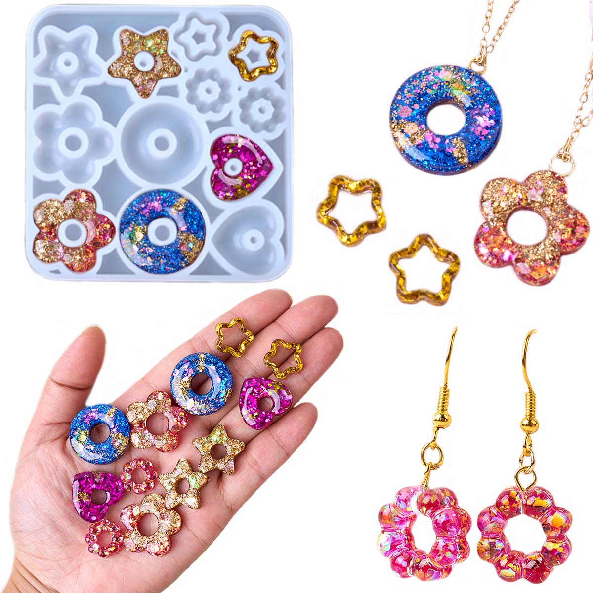 Multifuntional Jewelry Silicon - Resin Casting Mold ulasan dan harga