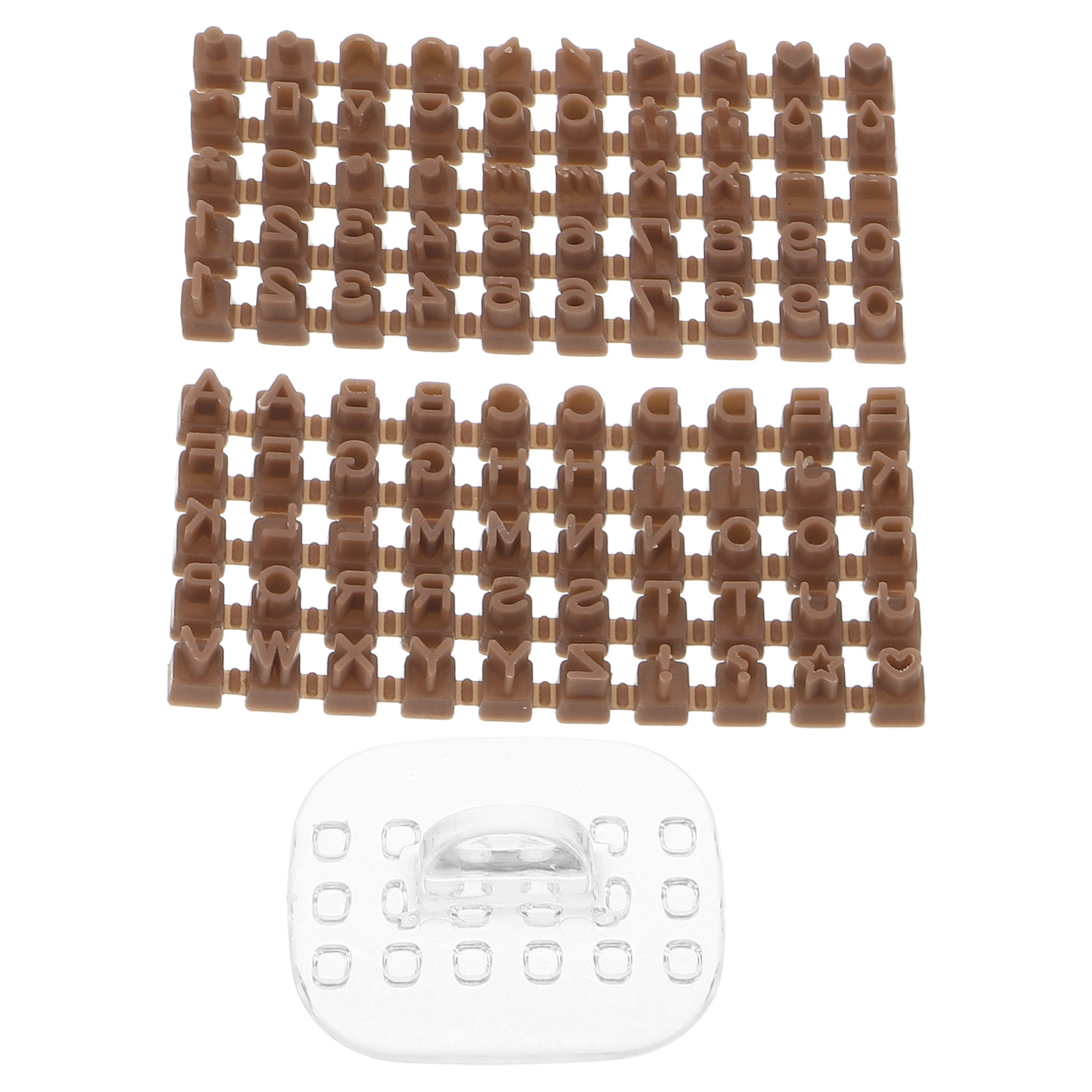 2Sets Clay Alphabet Stamp Mold - Air Dry Clay ulasan dan harga