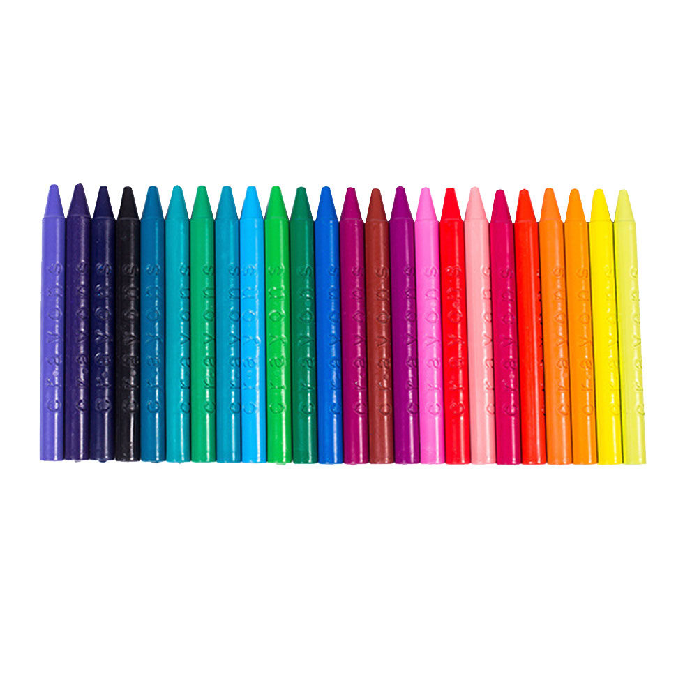 1Pack 24 Colors Crayon for Kid - Art Craft For Preschoolers ulasan dan harga