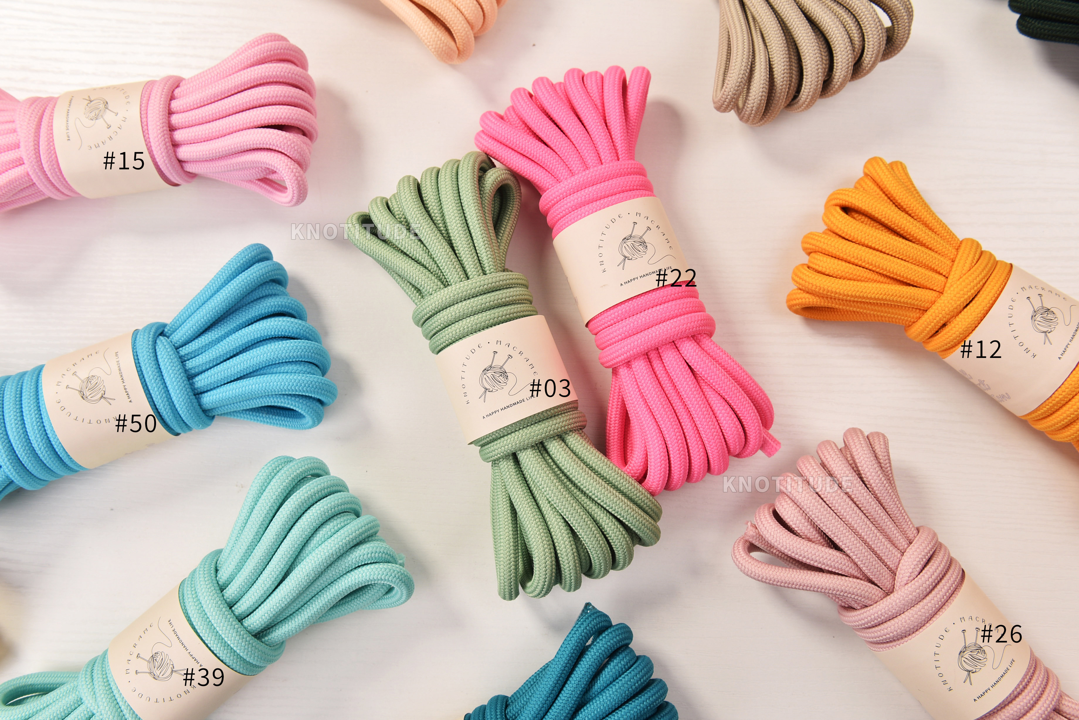 Polyester Braid Cord 5meters P - Macrame Cord Cotton ulasan dan harga