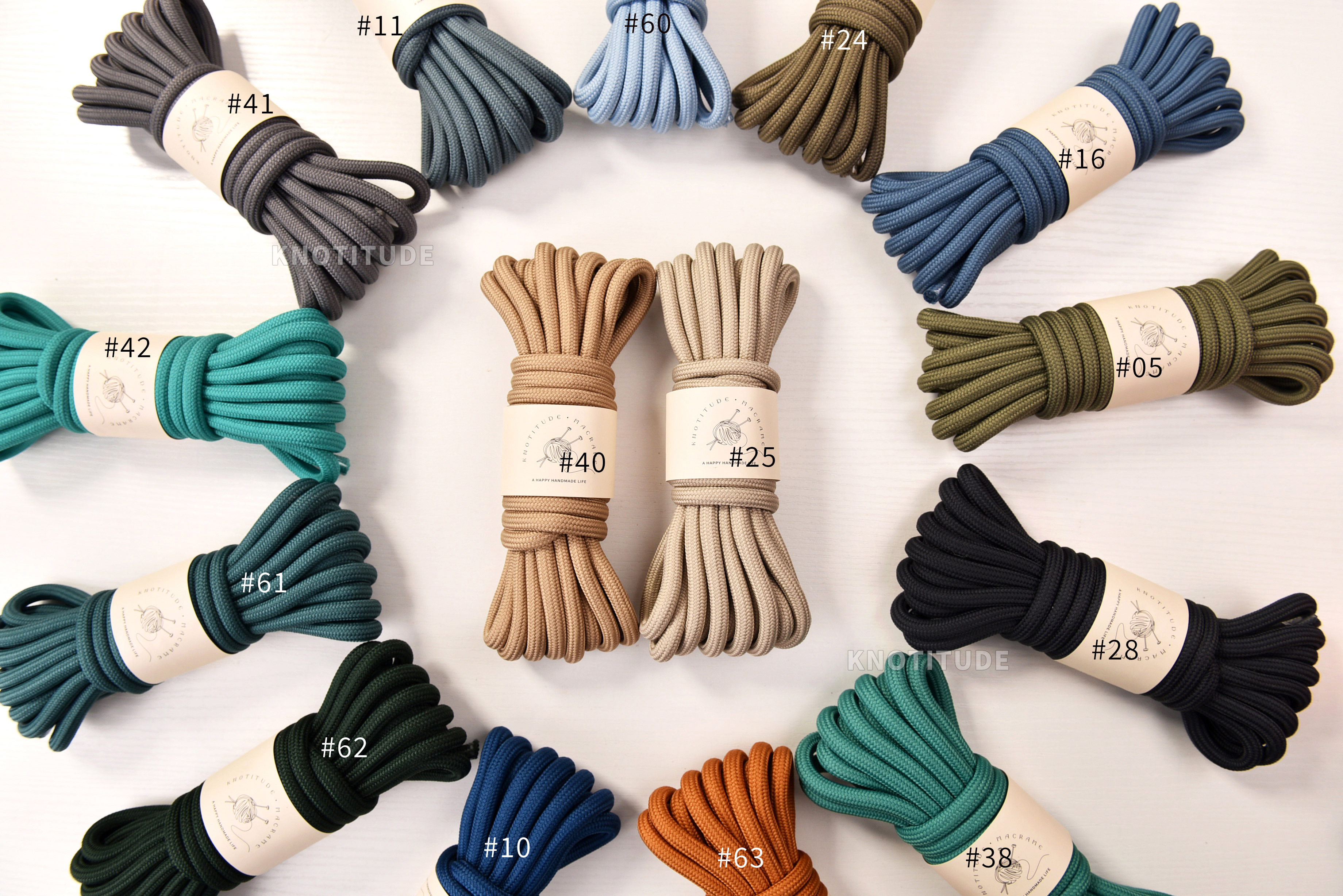 Polyester Braid Cord 5meters P - Macrame Cord Cotton ulasan dan harga