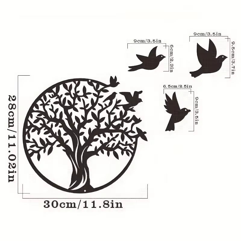 Metal Crafts Wall Decoration A - Art Craft Logo ulasan dan harga