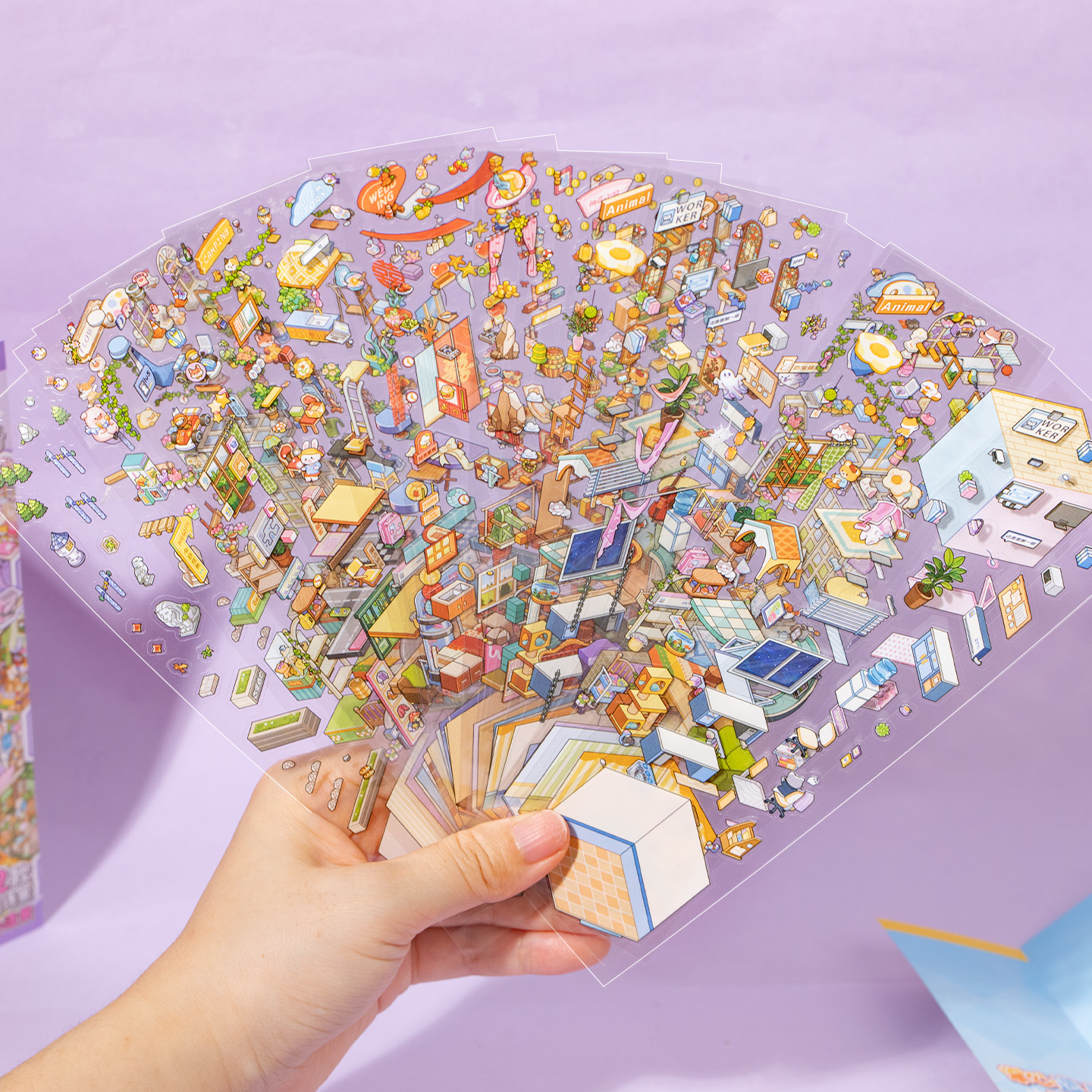 13 Sheets/Book Mini Cute Micro - Art Craft Book ulasan dan harga