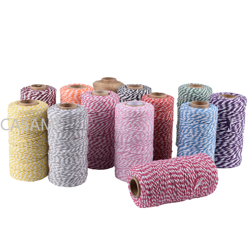 Multiple Colorful Thread Cord  - Macrame Cord Cotton ulasan dan harga
