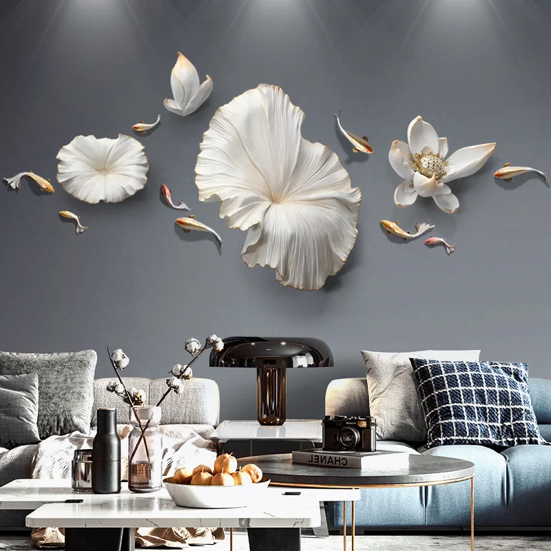 Lotus logo living room art lar - Art Craft Logo ulasan dan harga