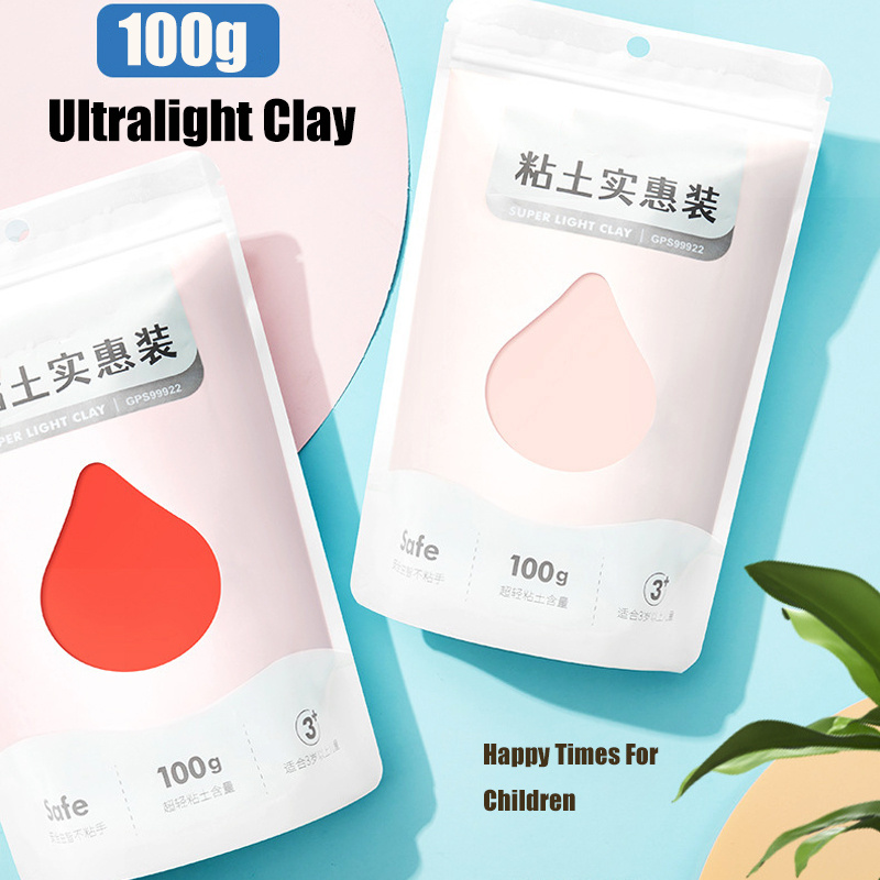 100g Ultra Light Air Dry Clay  - Air Dry Clay ulasan dan harga