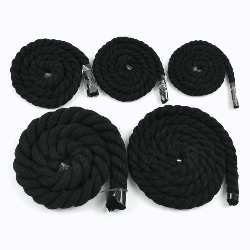 1-5M 5-20mm Black 3 Shares Twi - Macrame Cord Cotton ulasan dan harga