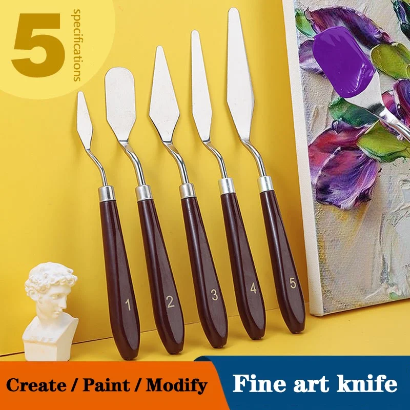 5/7 Pcs Set Art Oil Painting S - Painting Knife Palette ulasan dan harga