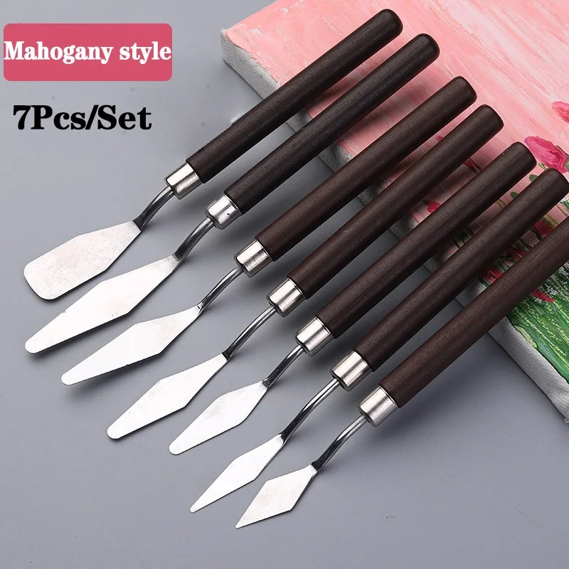 5/7 Pcs Set Art Oil Painting S - Painting Knife Palette ulasan dan harga