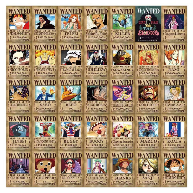 One Piece Monkey D. Luffy Sanj - Origami Paper Set ulasan dan harga
