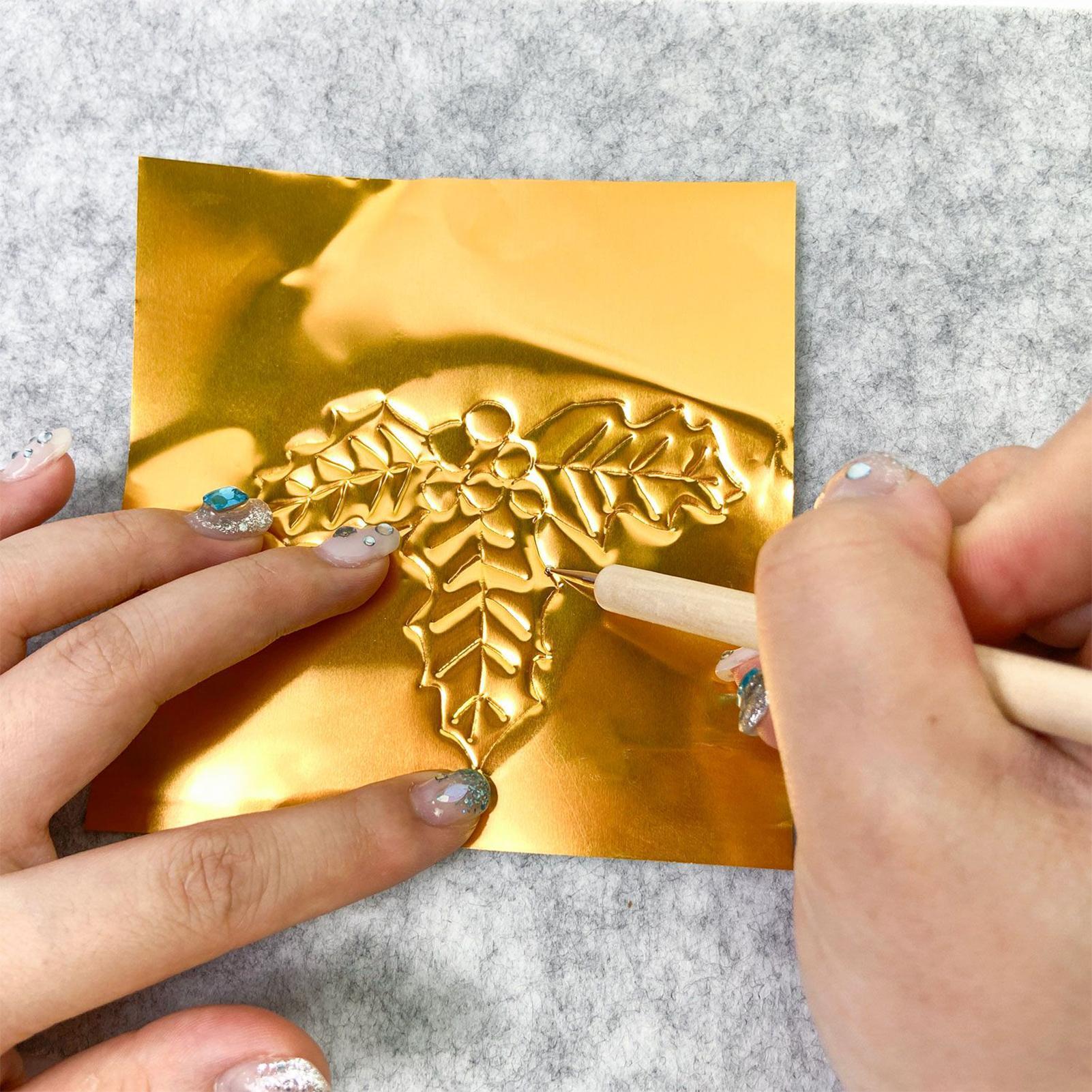 Gold Silver Foil Embossing Kit - Art Craft For Christmas ulasan dan harga