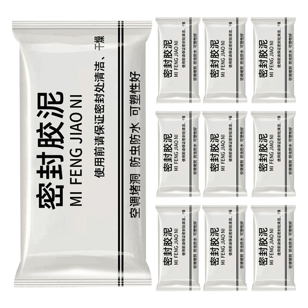 10Pcs Waterproof Sealing Mud V - Air Dry Clay ulasan dan harga