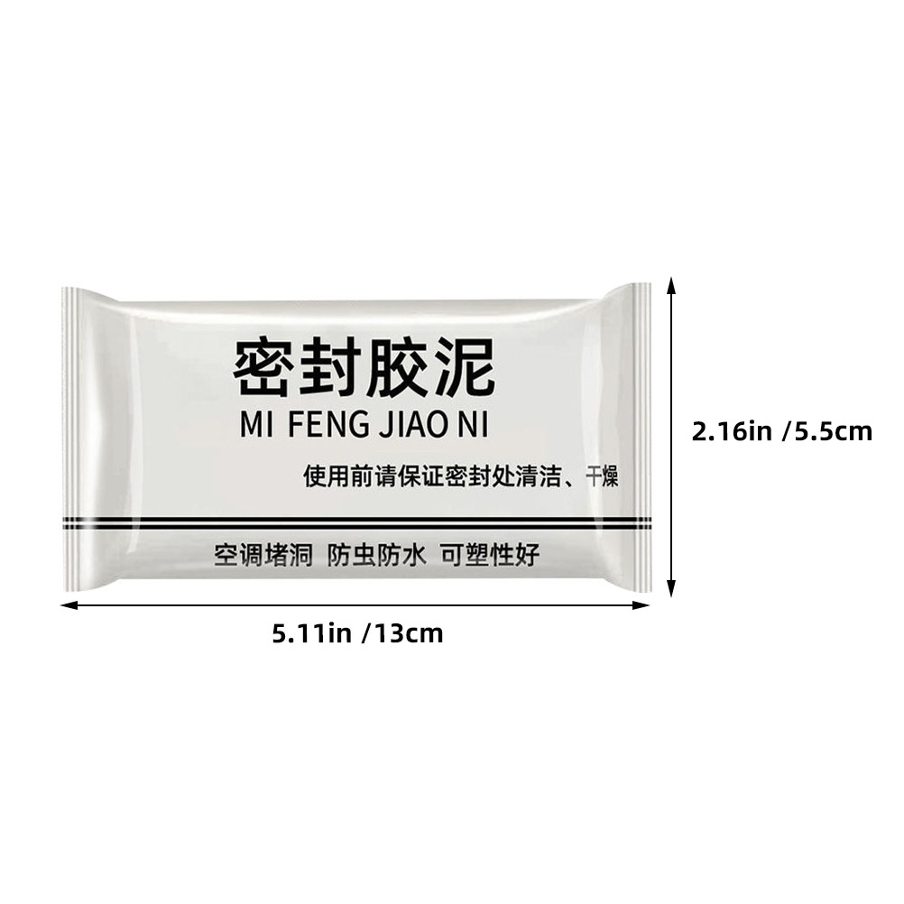 10Pcs Waterproof Sealing Mud V - Air Dry Clay ulasan dan harga