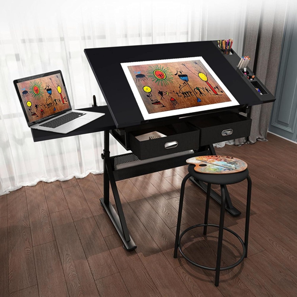 Art Craft Table with Adjustabl - Art & Craft Kortingscode ulasan dan harga
