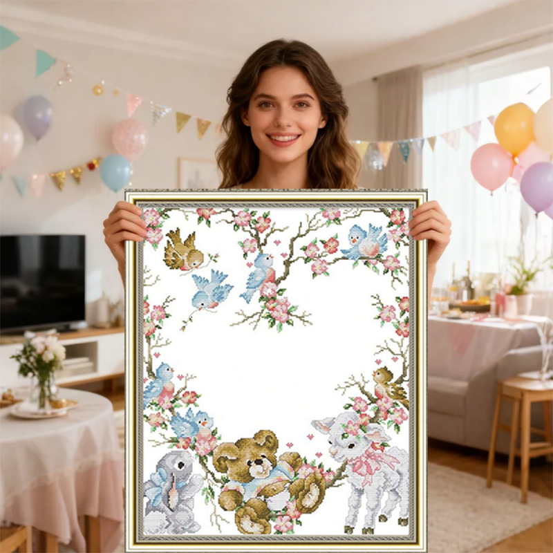 2026 New style Embroidery jung - Art And Craft Jungle ulasan dan harga
