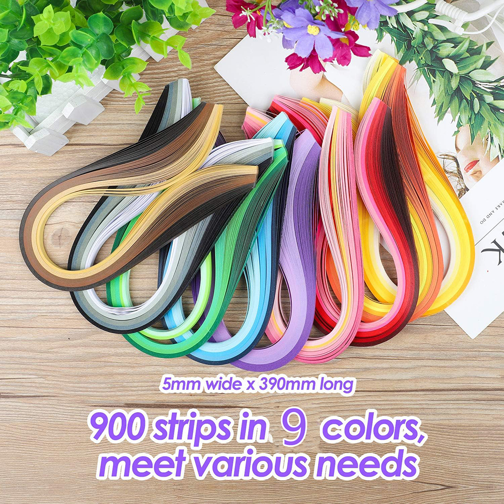 13/19PCS Paper Strips Quilling - Quilling Paper Strips ulasan dan harga