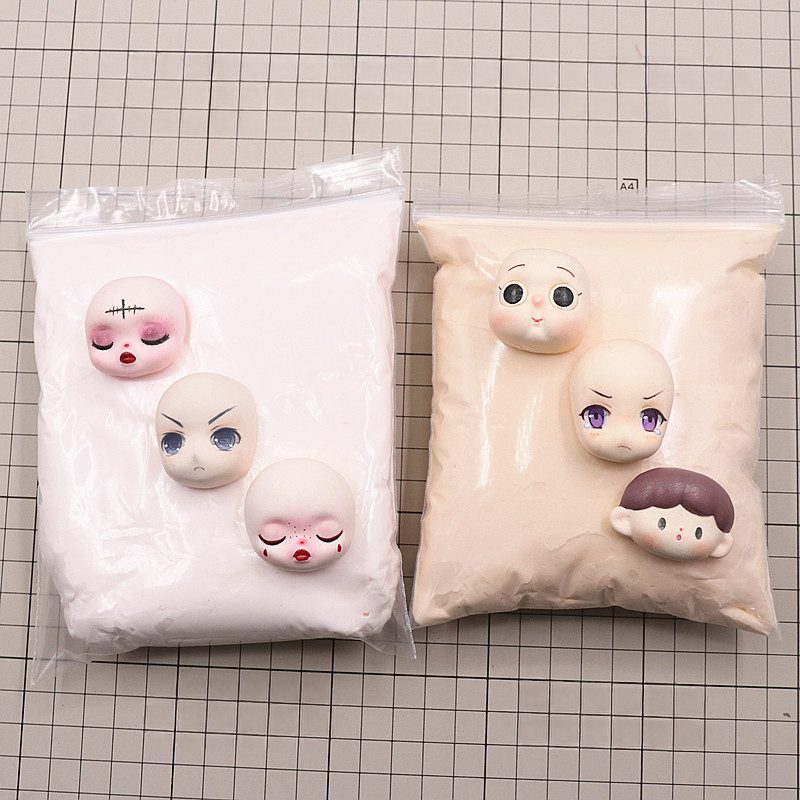 100g/bag White/Pink Skin Tone  - Air Dry Clay ulasan dan harga