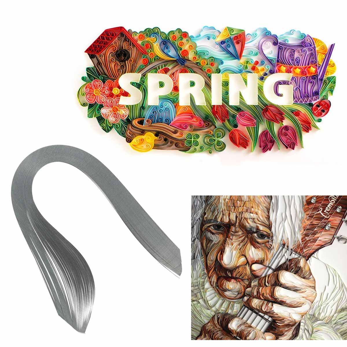 120Pcs Quilling Paper Strips S - Quilling Paper Strips ulasan dan harga