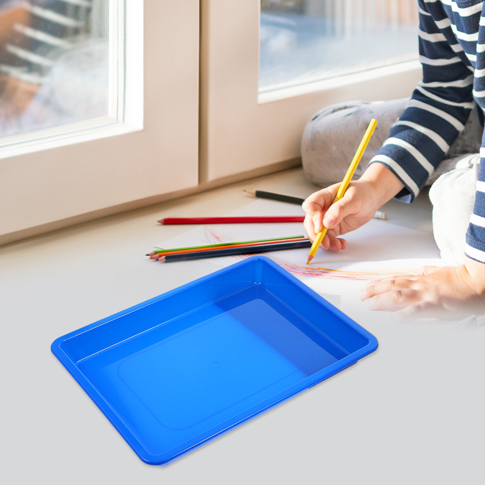 4Pcs Plastic Colorful Storage  - Art Craft For Preschoolers ulasan dan harga