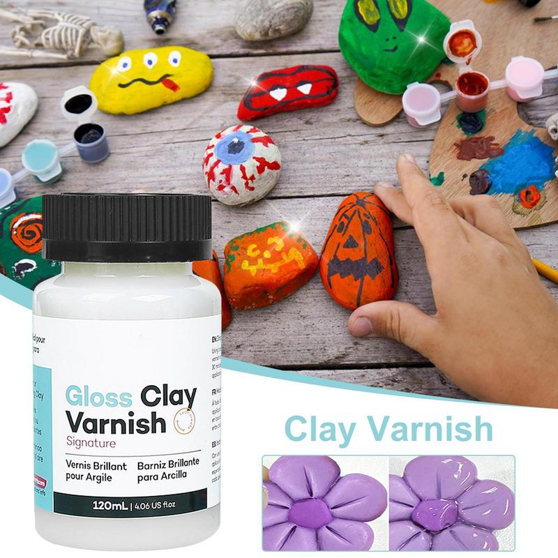 120ml Acrylic Varnish Gloss Cl - Air Dry Clay ulasan dan harga