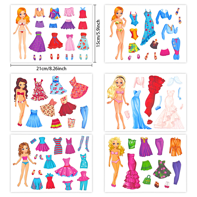 Dress Up Stickers Make Your Ow - Art Craft For Preschoolers ulasan dan harga