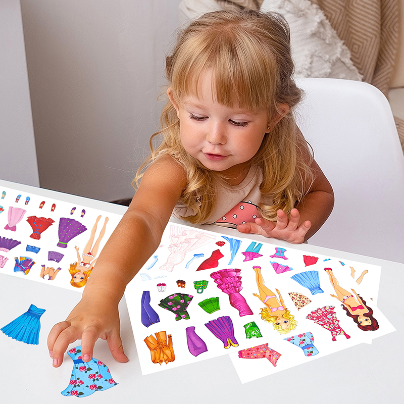Dress Up Stickers Make Your Ow - Art Craft For Preschoolers ulasan dan harga
