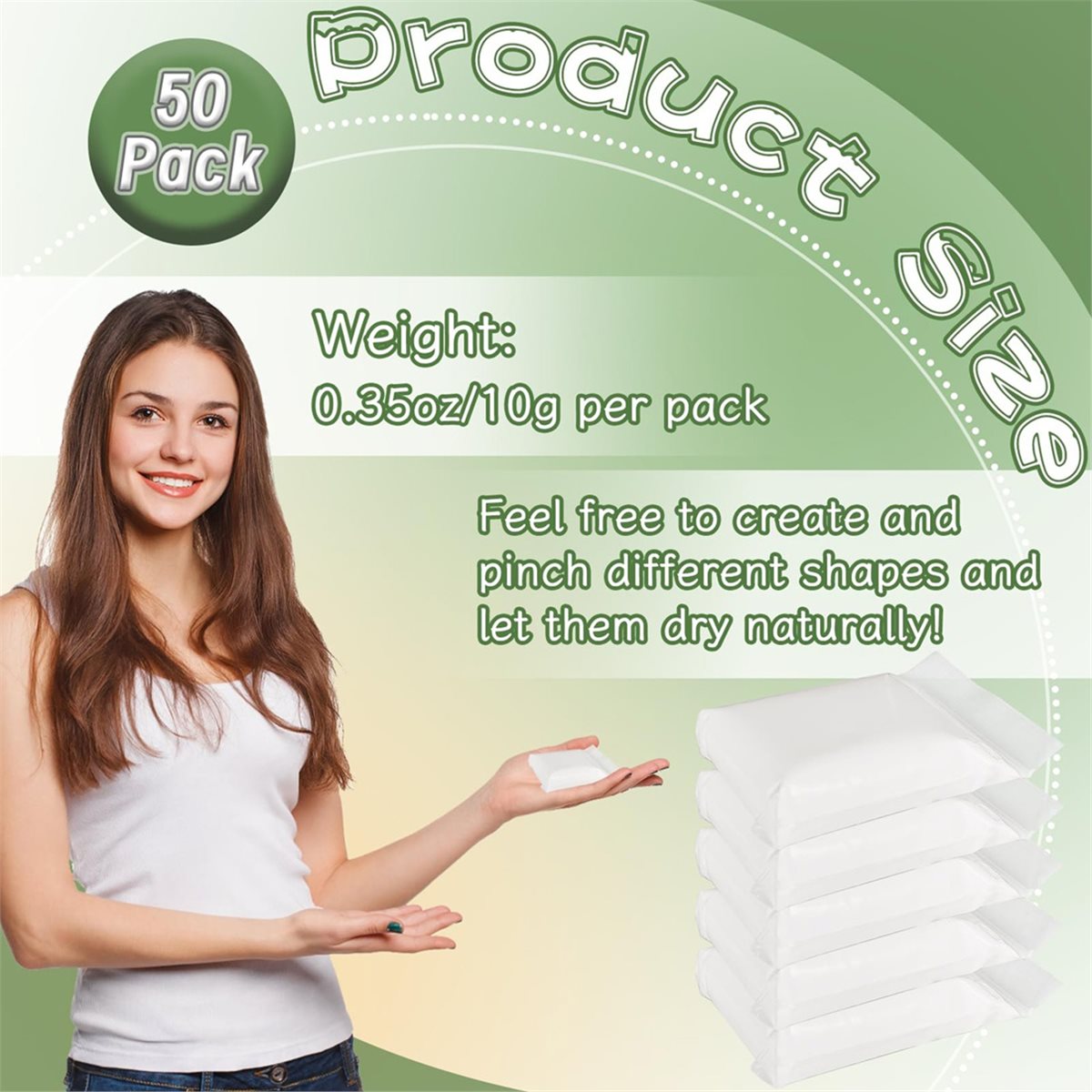 50 Pack White Air Dry Clay,1.1 - Air Dry Clay ulasan dan harga