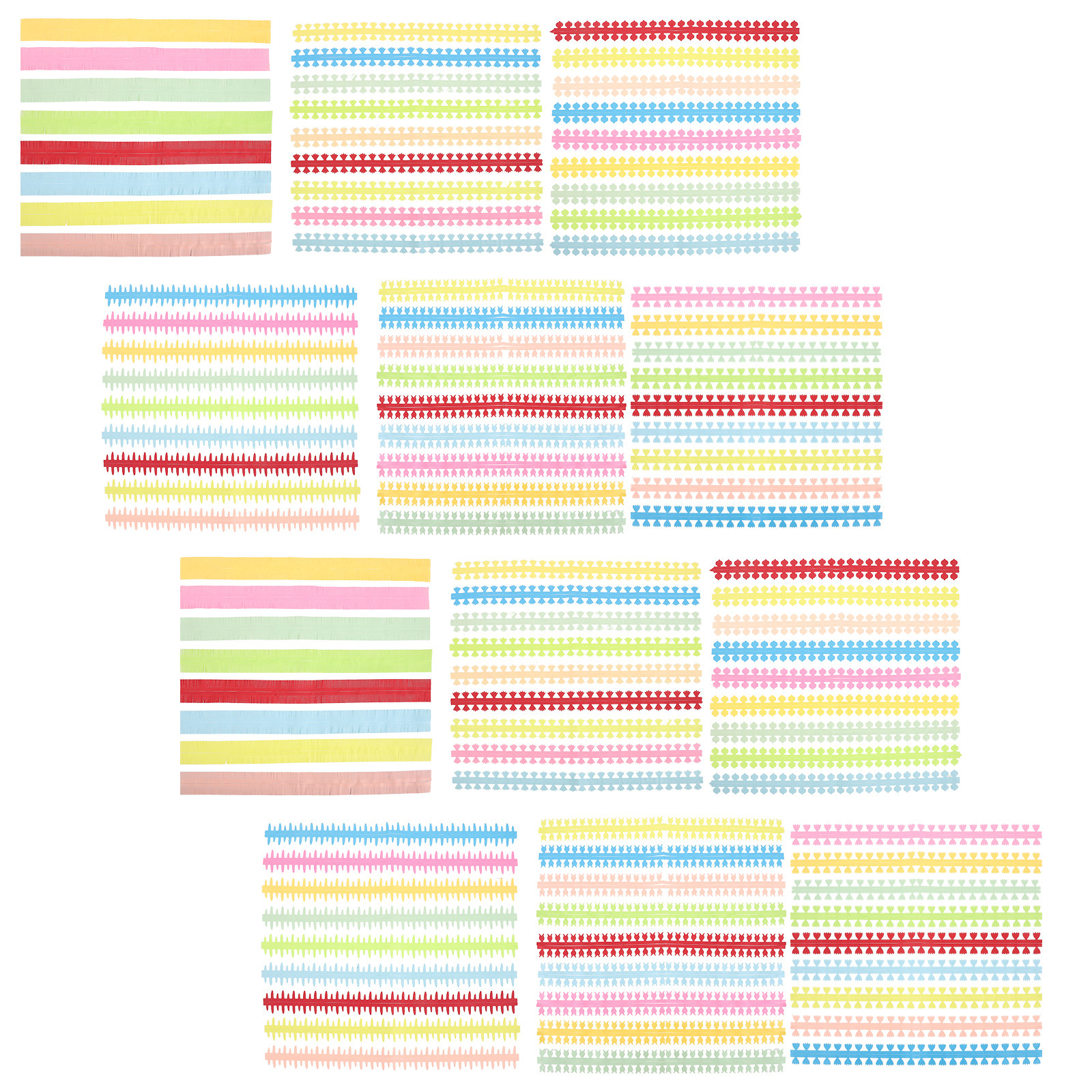 108Pcs Paper Quilling Strips C - Quilling Paper Strips ulasan dan harga