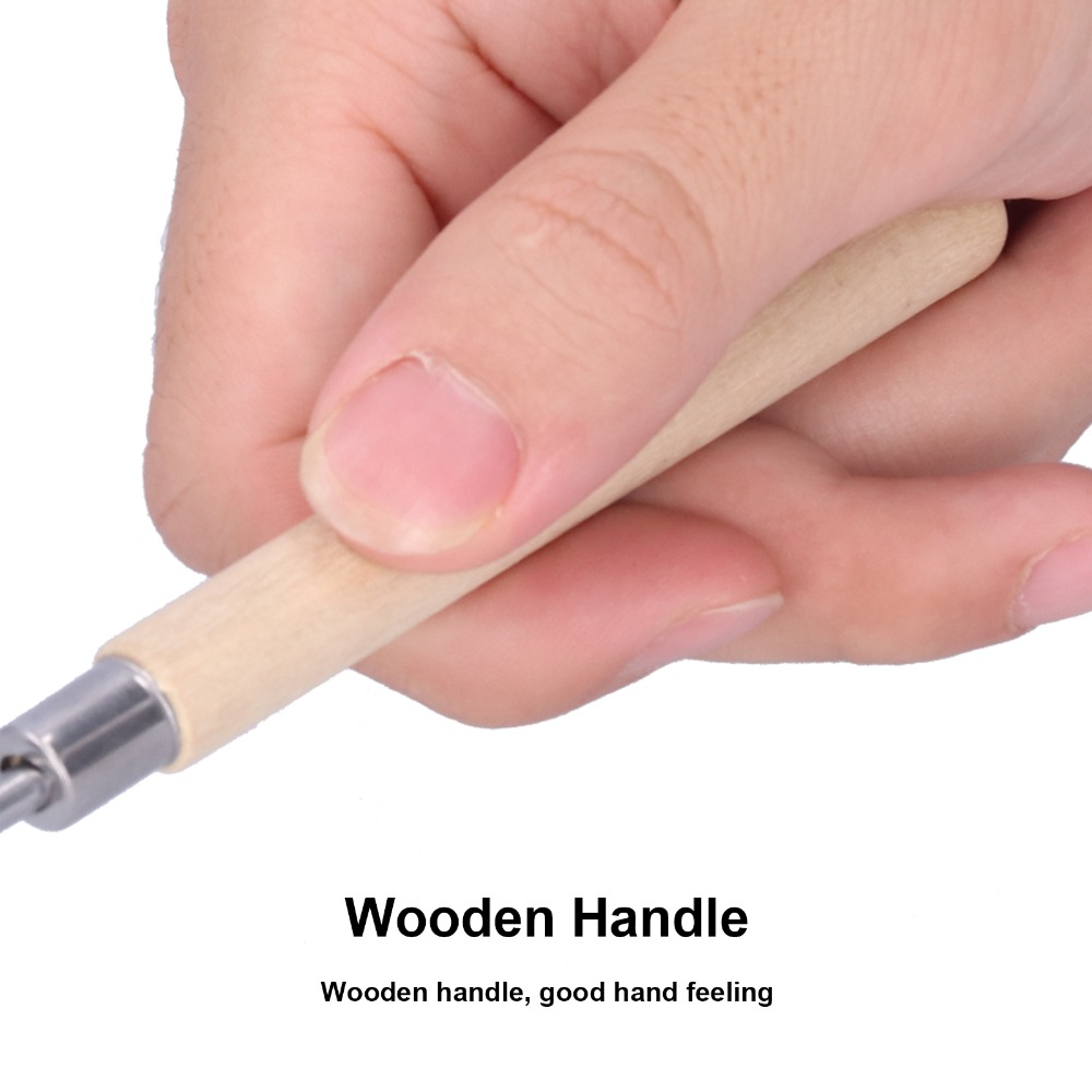 3PCS Wooden grip Painting Pale - Painting Knife Palette ulasan dan harga
