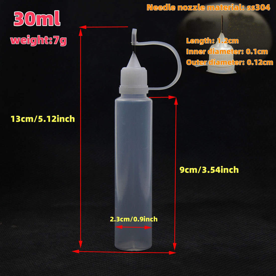 30ml PE Plastic Squeezable Tip - Quilling Paper Strips ulasan dan harga