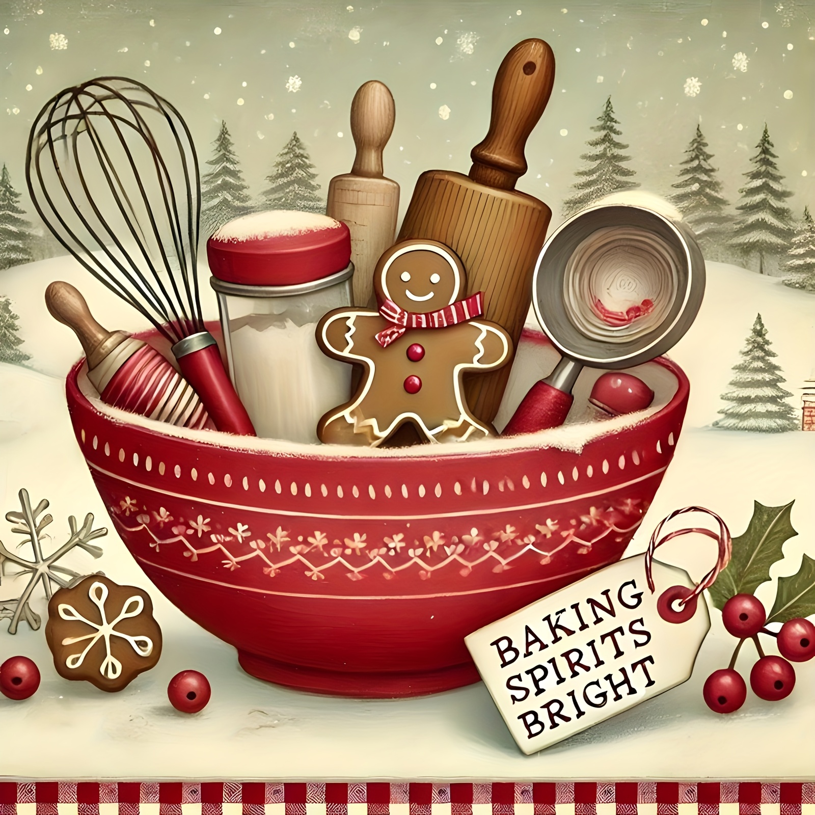 1pc Gingerbread Man | Christma - Art Craft For Christmas ulasan dan harga